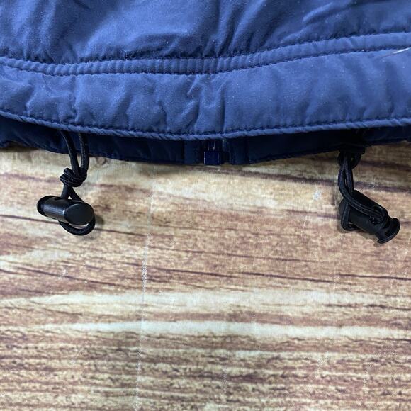 Vintage LL Bean Jacket Women’s Small Blue Warm Up Fleece Windbreaker Coat 90s - Picture 7 of 8